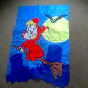 FLAG HALLOWEEN LENGTH 39" WIDE 27"